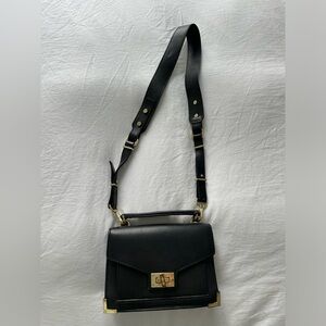 The Kooples Emily Bag - Black and Gold